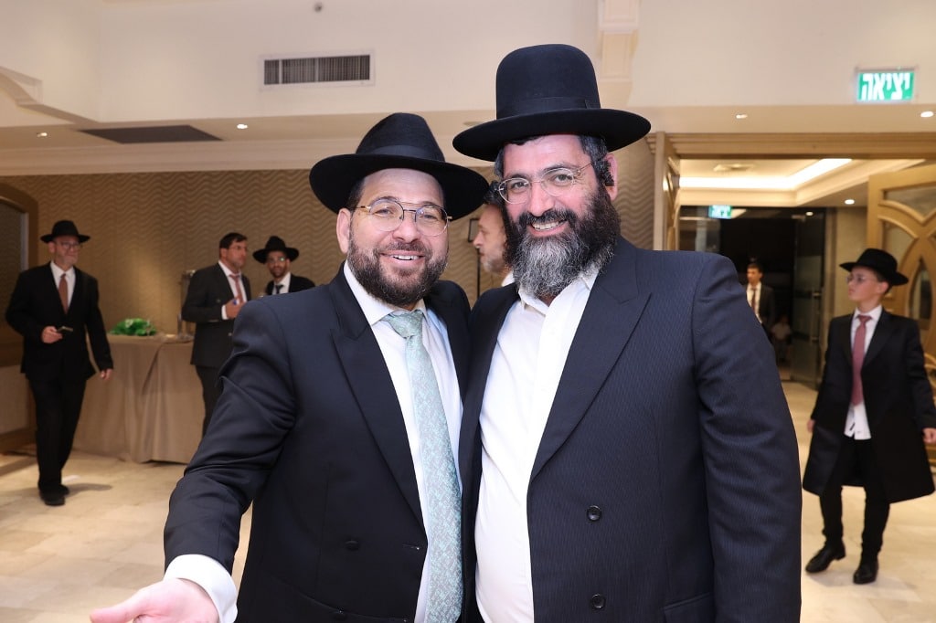 הרב נורדמן חיתן את בתו, כולם עלו לברך