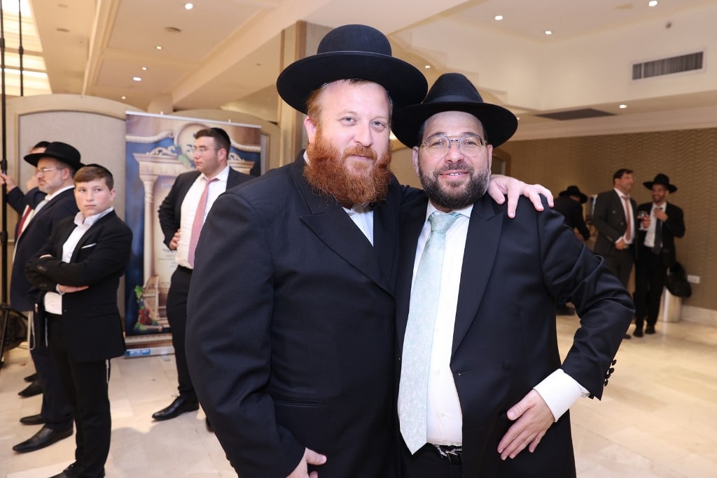 הרב נורדמן חיתן את בתו, כולם עלו לברך