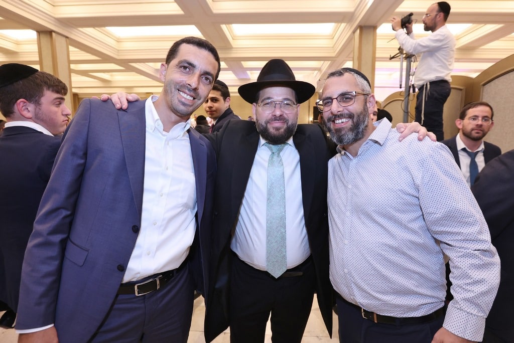 הרב נורדמן חיתן את בתו, כולם עלו לברך