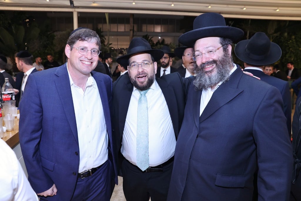 הרב נורדמן חיתן את בתו, כולם עלו לברך