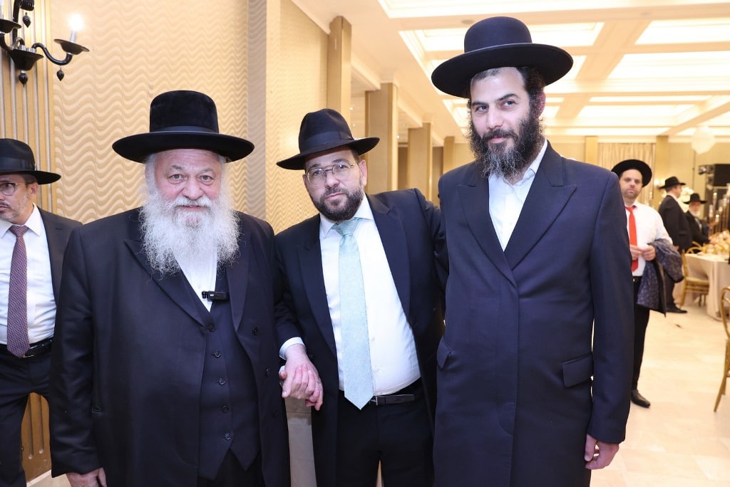 הרב נורדמן חיתן את בתו, כולם עלו לברך