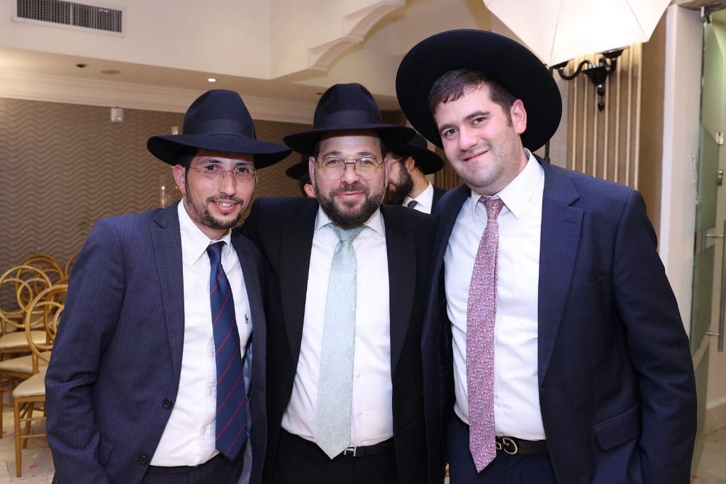 הרב נורדמן חיתן את בתו, כולם עלו לברך