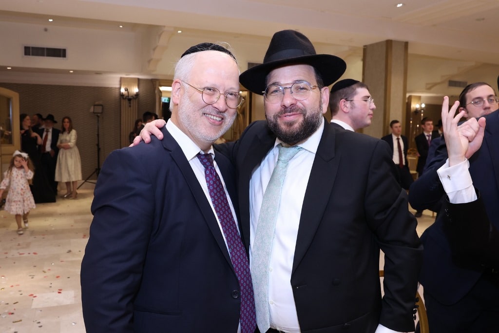 הרב נורדמן חיתן את בתו, כולם עלו לברך