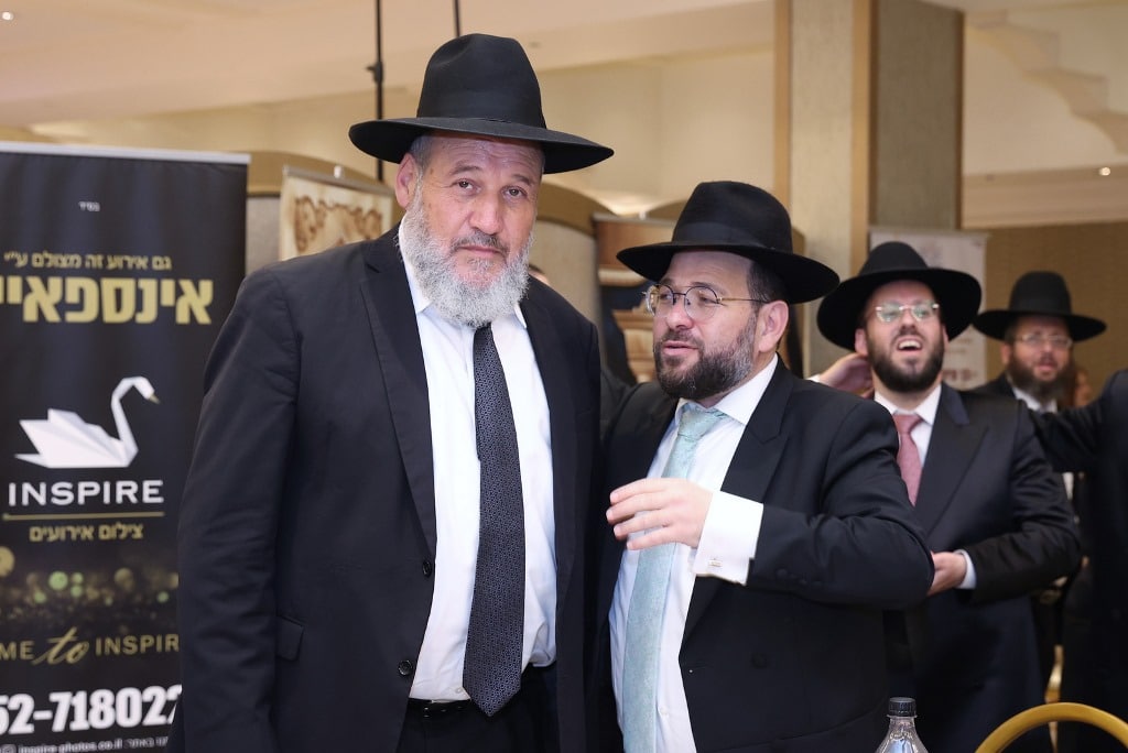 הרב נורדמן חיתן את בתו, כולם עלו לברך