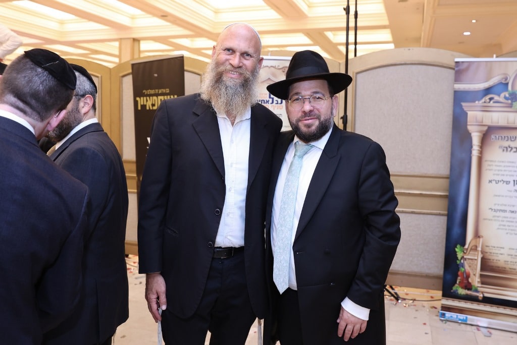 הרב נורדמן חיתן את בתו, כולם עלו לברך