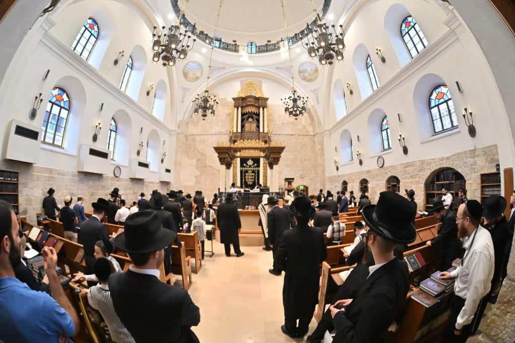 ילדי הת"ת סיימו את סדר קדשים בכותל המערבי