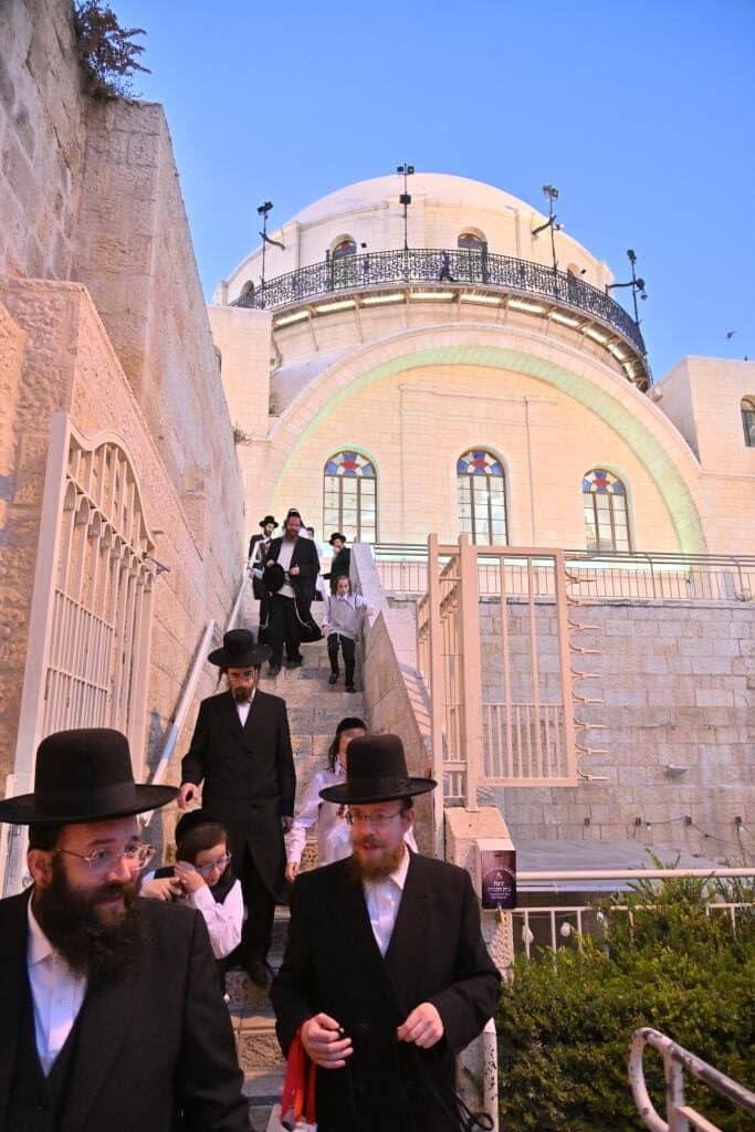 ילדי הת"ת סיימו את סדר קדשים בכותל המערבי