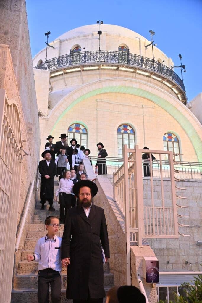 ילדי הת"ת סיימו את סדר קדשים בכותל המערבי