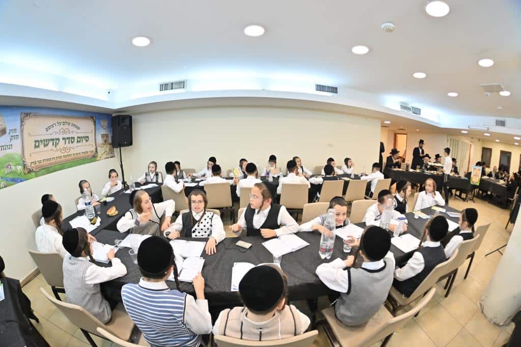 ילדי הת"ת סיימו את סדר קדשים בכותל המערבי