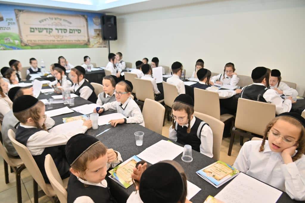 ילדי הת"ת סיימו את סדר קדשים בכותל המערבי