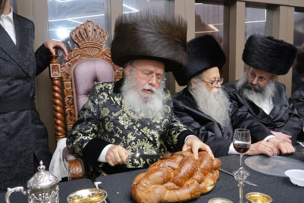 שמחת החתונה בחצרות מישקולץ אלכסנדר