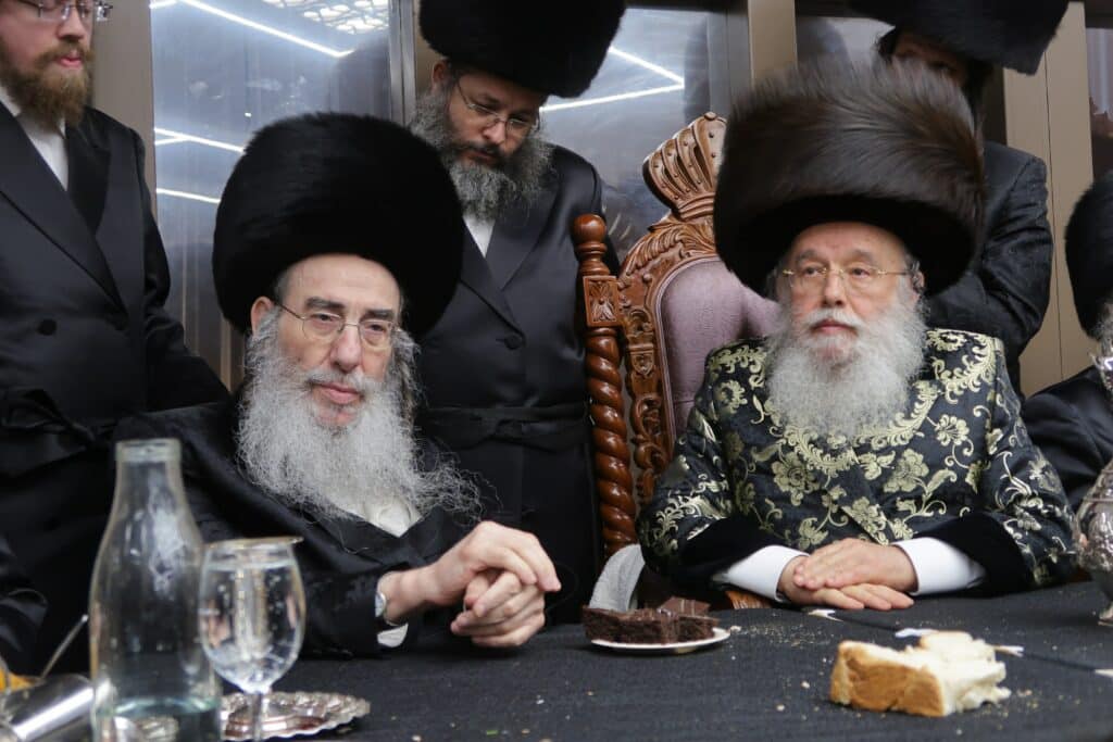 שמחת החתונה בחצרות מישקולץ אלכסנדר