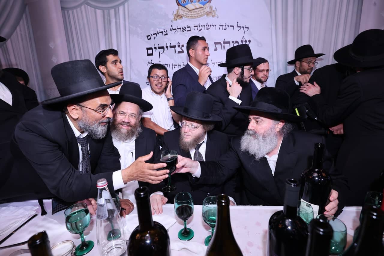 חתונת בנו של האדמו"ר רבי יקותיאל אבוחצירא