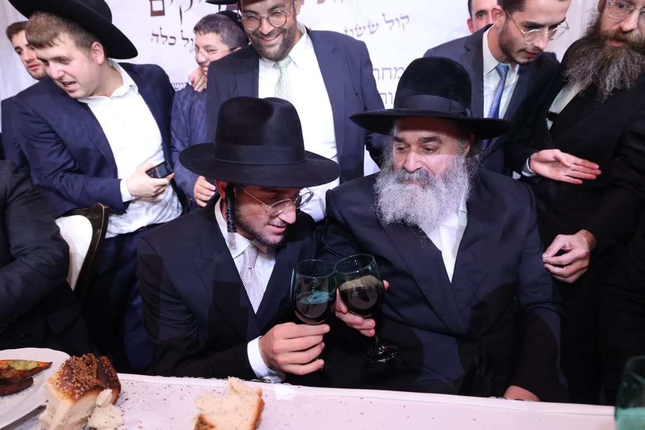 חתונת בנו של האדמו"ר רבי יקותיאל אבוחצירא