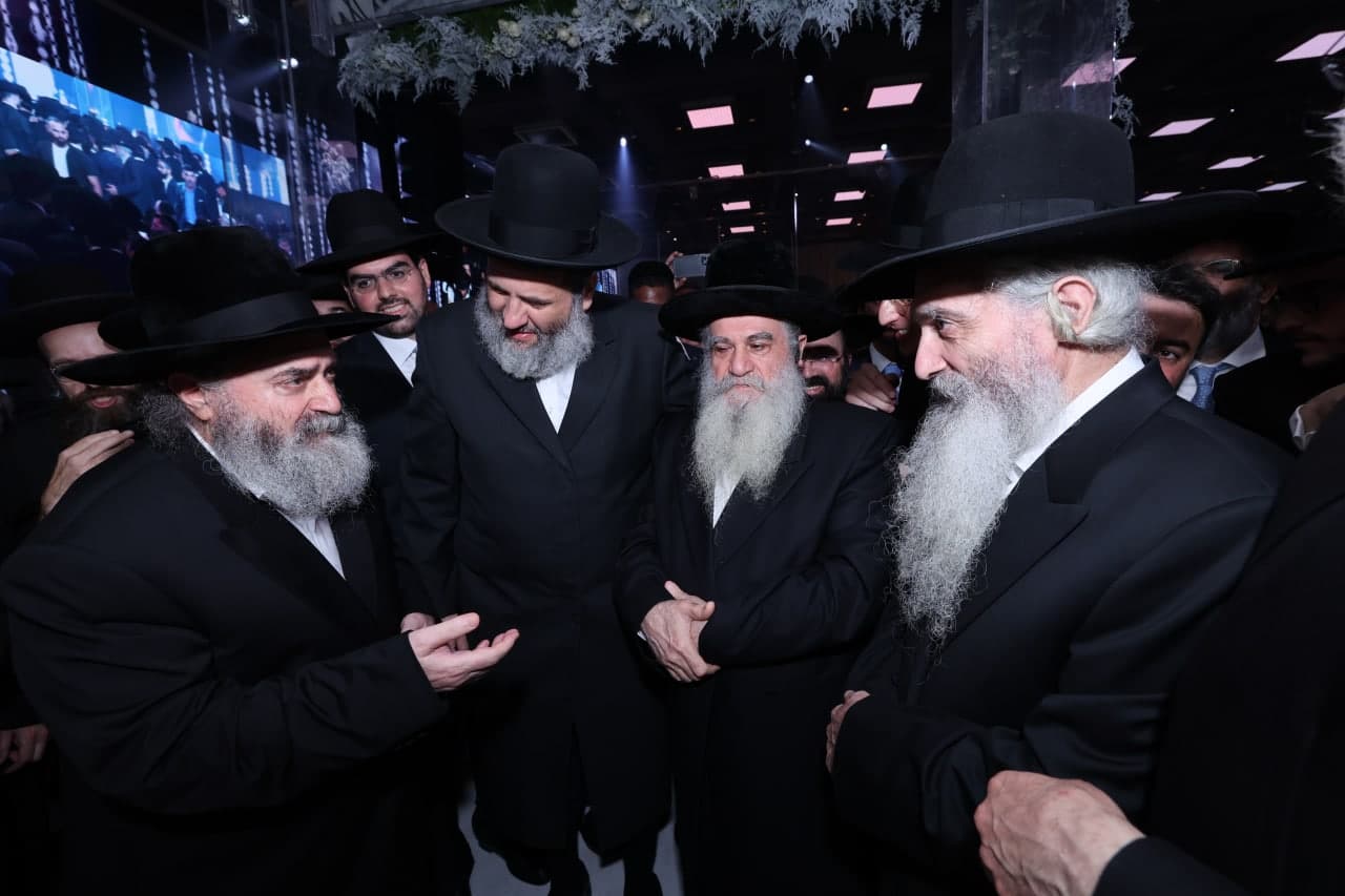 חתונת בנו של האדמו"ר רבי יקותיאל אבוחצירא
