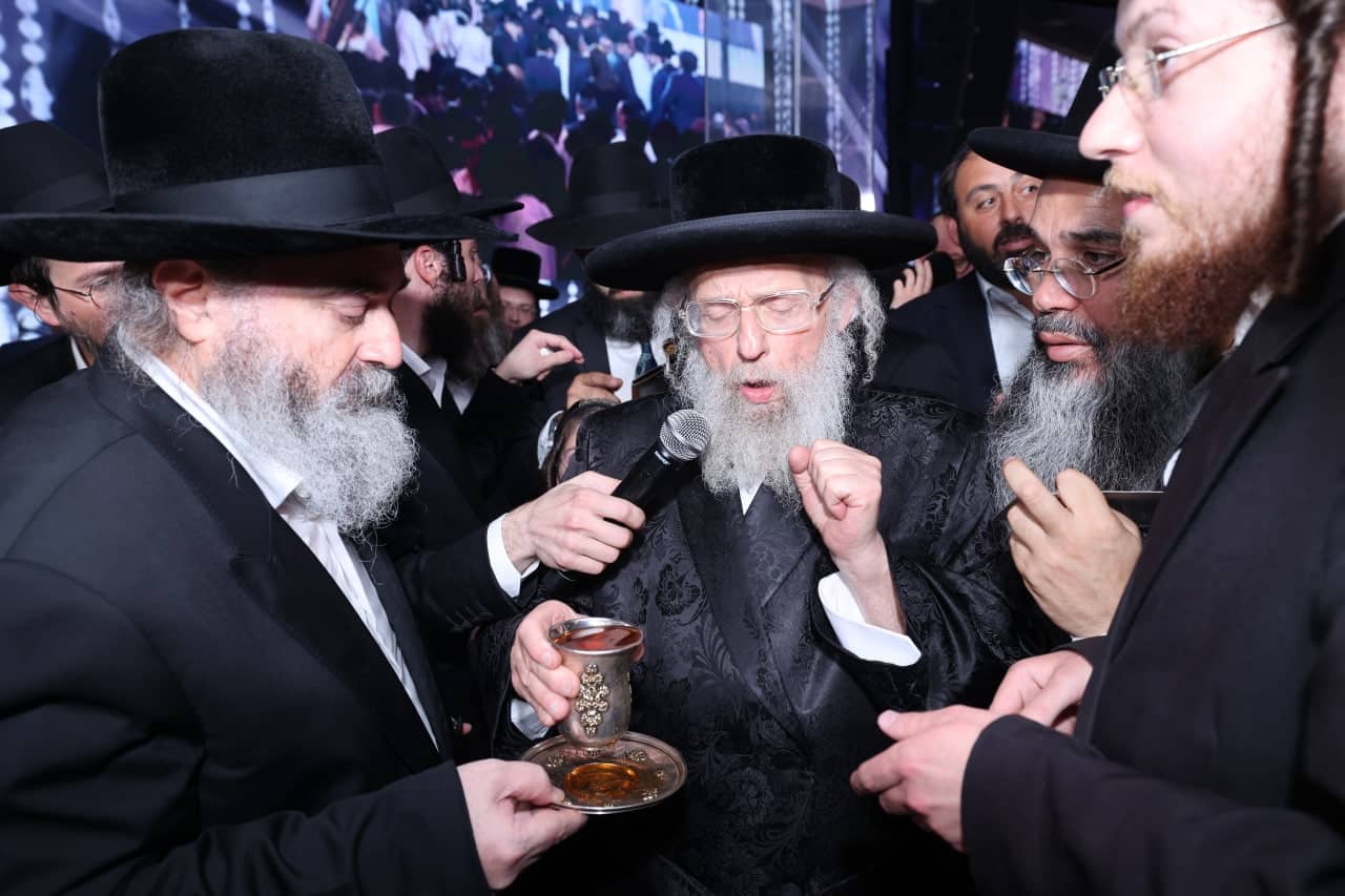 חתונת בנו של האדמו"ר רבי יקותיאל אבוחצירא