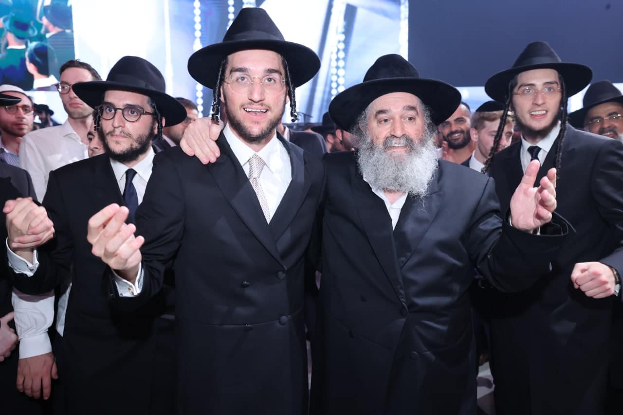 חתונת בנו של האדמו"ר רבי יקותיאל אבוחצירא