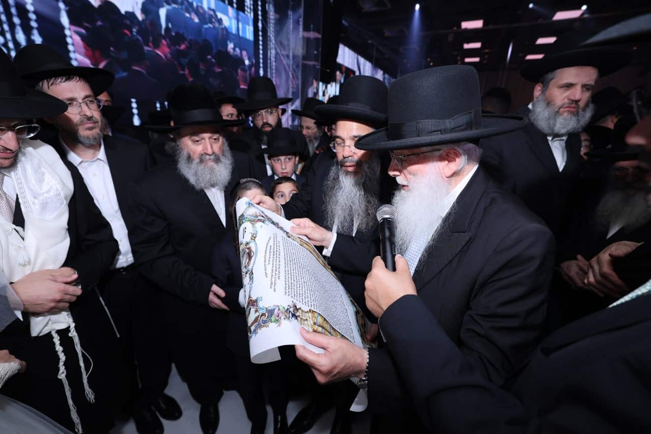 חתונת בנו של האדמו"ר רבי יקותיאל אבוחצירא