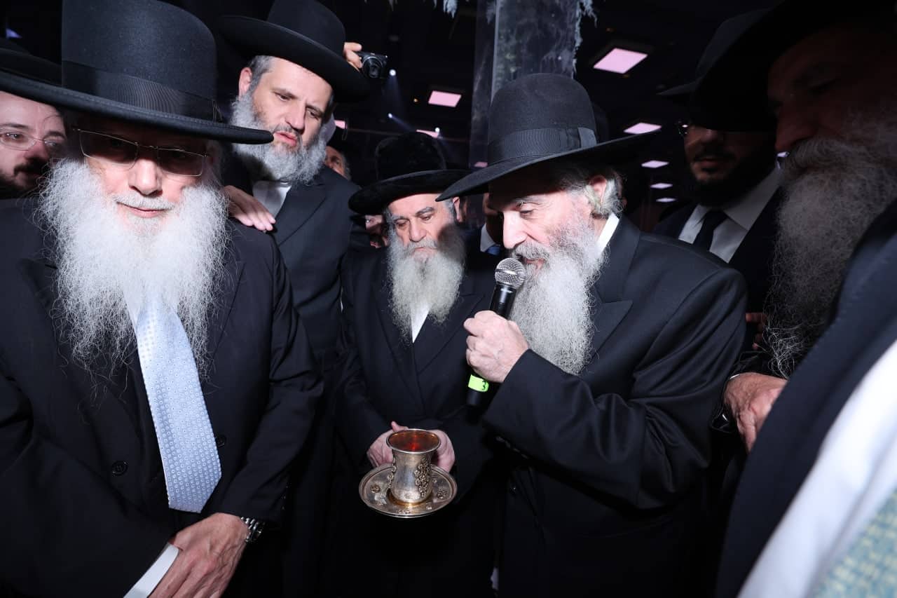 חתונת בנו של האדמו"ר רבי יקותיאל אבוחצירא