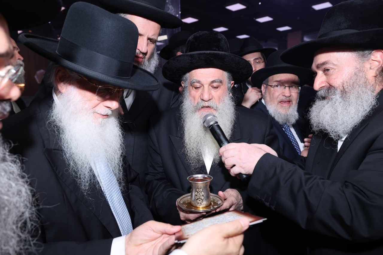 חתונת בנו של האדמו"ר רבי יקותיאל אבוחצירא