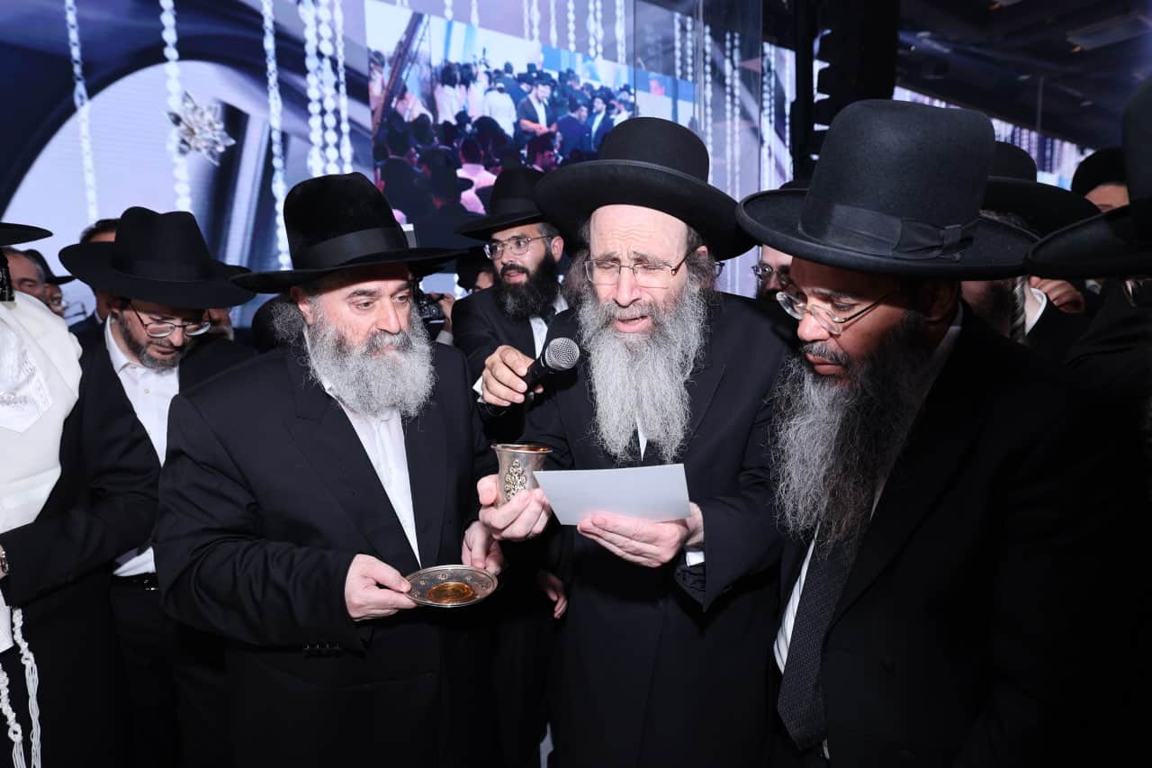 חתונת בנו של האדמו"ר רבי יקותיאל אבוחצירא