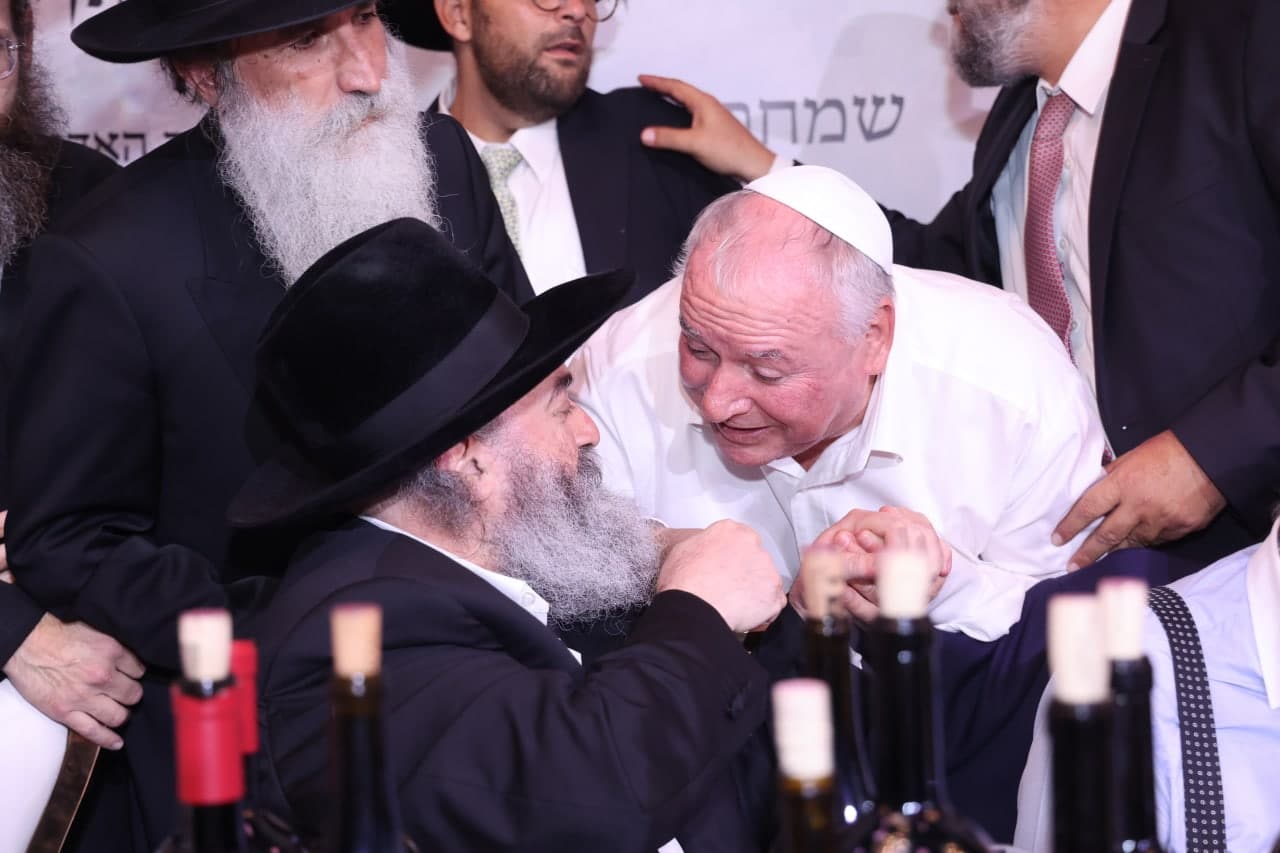 חתונת בנו של האדמו"ר רבי יקותיאל אבוחצירא