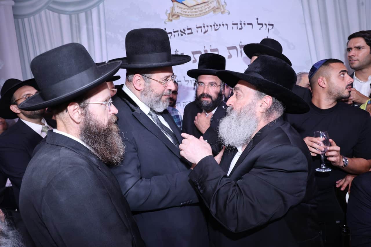 חתונת בנו של האדמו"ר רבי יקותיאל אבוחצירא