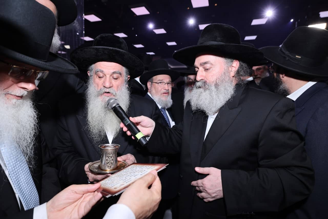 חתונת בנו של האדמו"ר רבי יקותיאל אבוחצירא