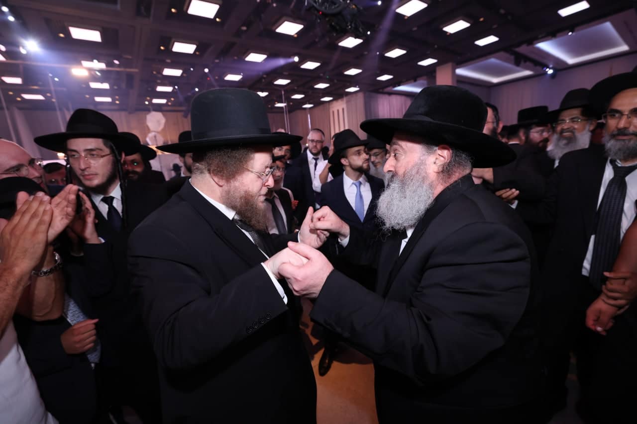 חתונת בנו של האדמו"ר רבי יקותיאל אבוחצירא
