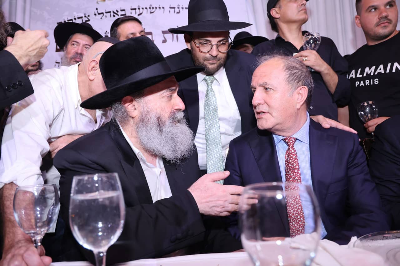 חתונת בנו של האדמו"ר רבי יקותיאל אבוחצירא