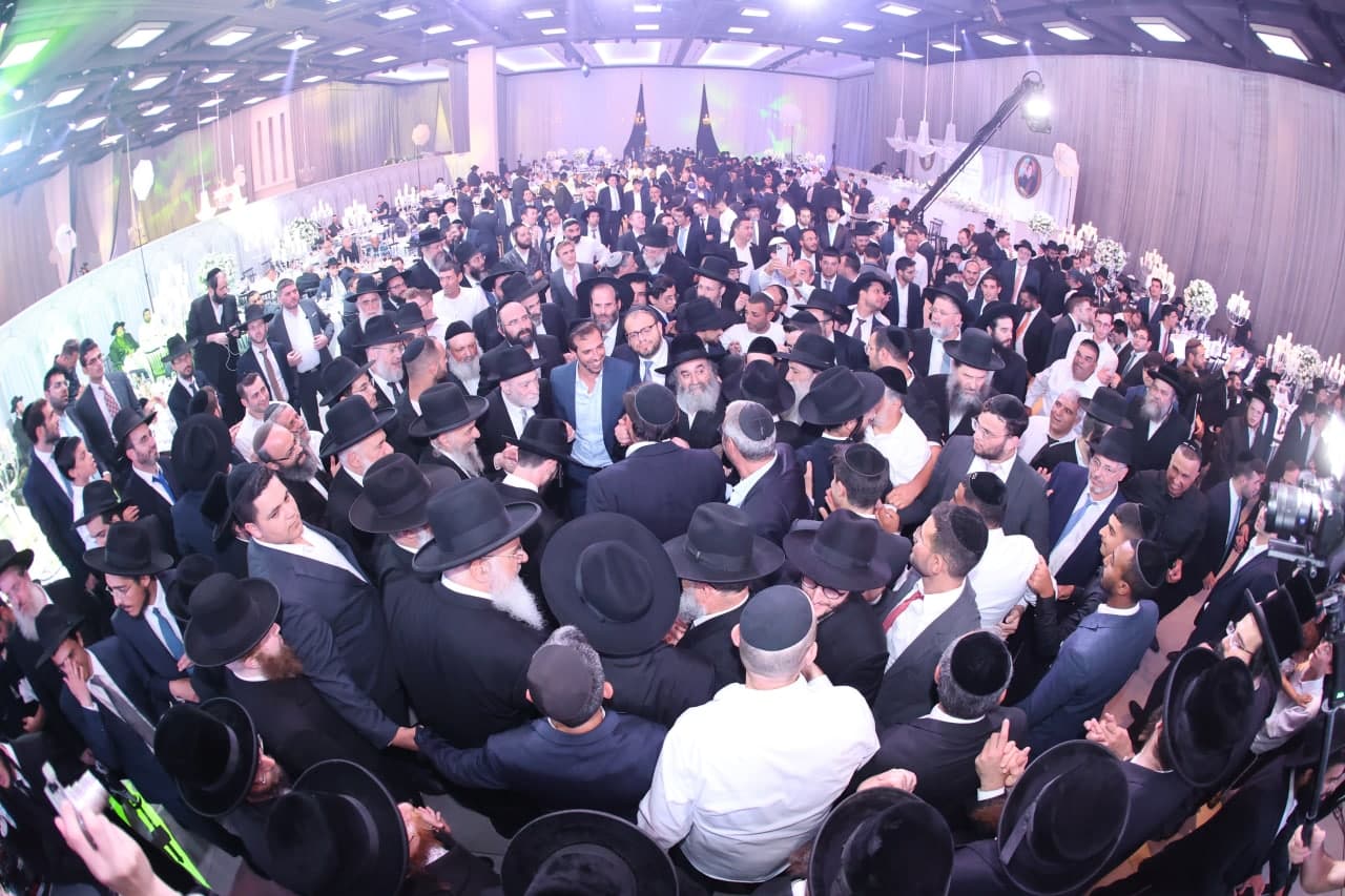 חתונת בנו של האדמו"ר רבי יקותיאל אבוחצירא