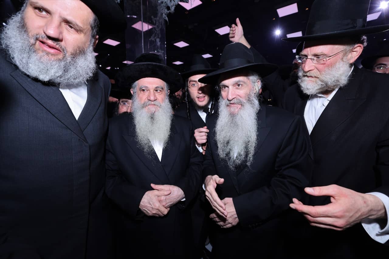 חתונת בנו של האדמו"ר רבי יקותיאל אבוחצירא