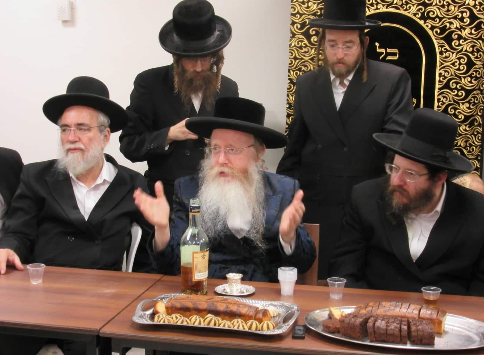 מעמד קביעת מזוזות לישיבת תורת ישראל קרעטשניף קרית גת