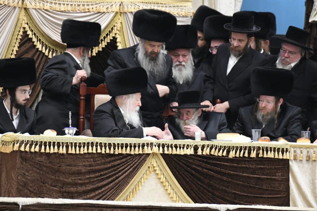 ראשי הישיבות התייצבו בחתונת גור - אחדות של תורה
