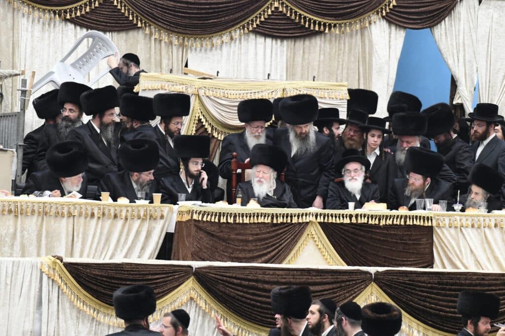 ראשי הישיבות התייצבו בחתונת גור - אחדות של תורה