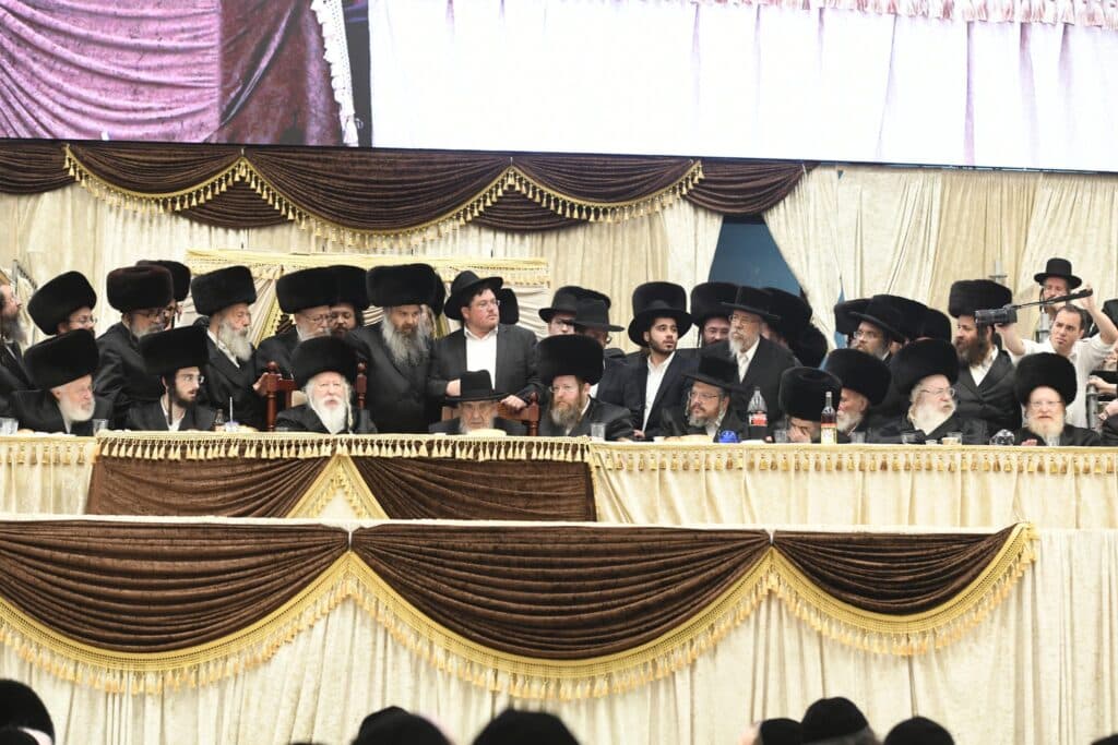 ראשי הישיבות התייצבו בחתונת גור - אחדות של תורה