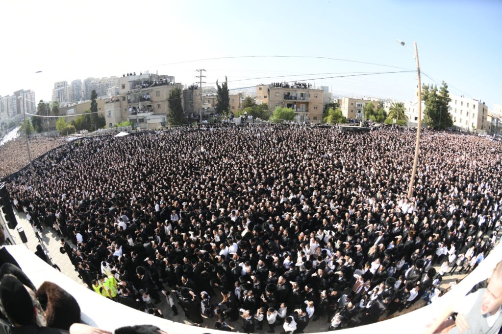 ראשי הישיבות התייצבו בחתונת גור - אחדות של תורה