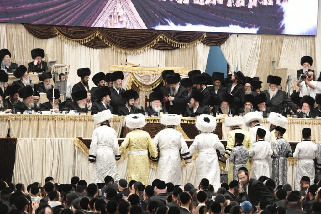ראשי הישיבות התייצבו בחתונת גור - אחדות של תורה