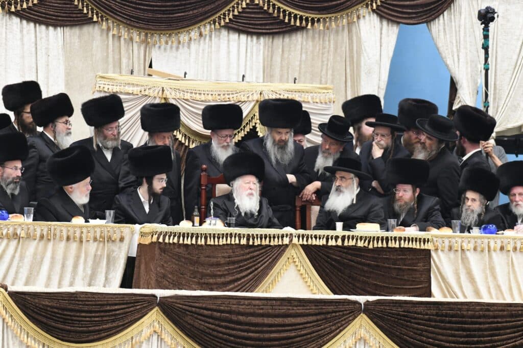 ראשי הישיבות התייצבו בחתונת גור - אחדות של תורה