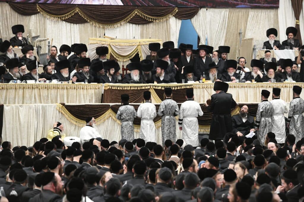 ראשי הישיבות התייצבו בחתונת גור - אחדות של תורה