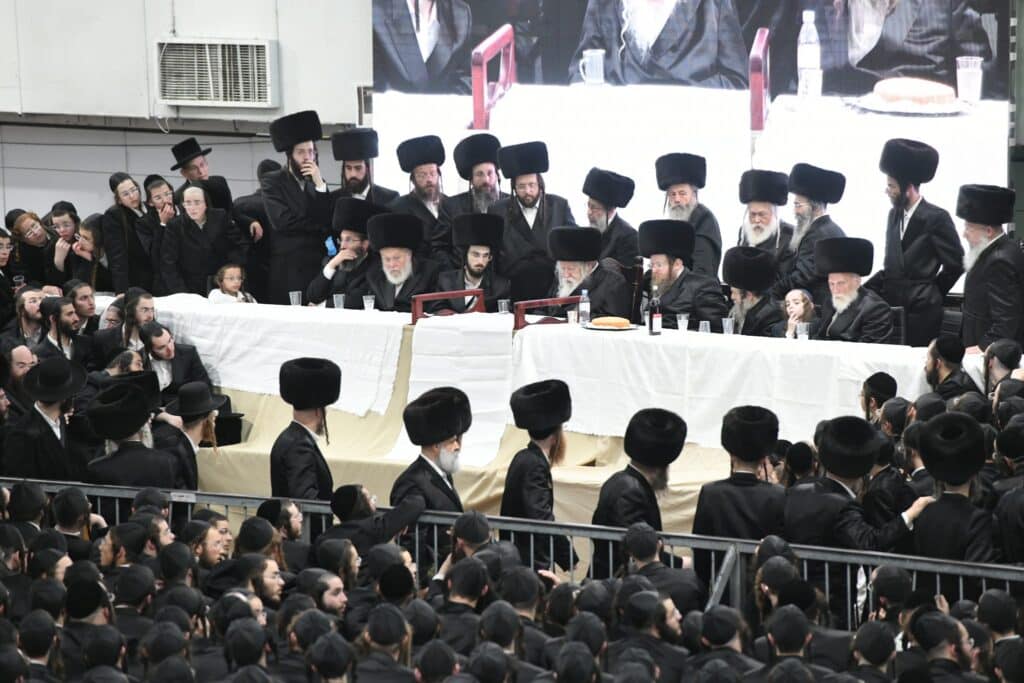 ראשי הישיבות התייצבו בחתונת גור - אחדות של תורה