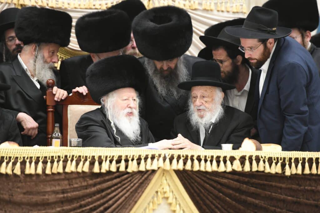 ראשי הישיבות התייצבו בחתונת גור - אחדות של תורה