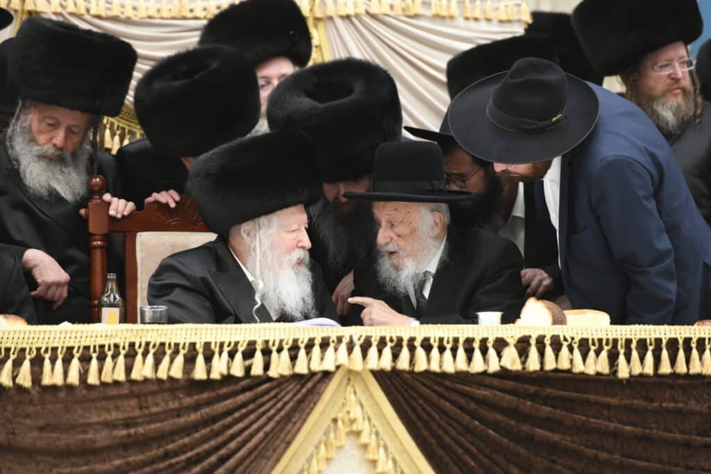 ראשי הישיבות התייצבו בחתונת גור - אחדות של תורה