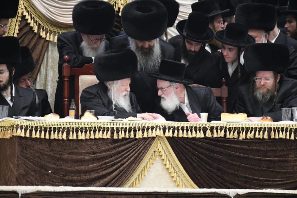 ראשי הישיבות התייצבו בחתונת גור - אחדות של תורה