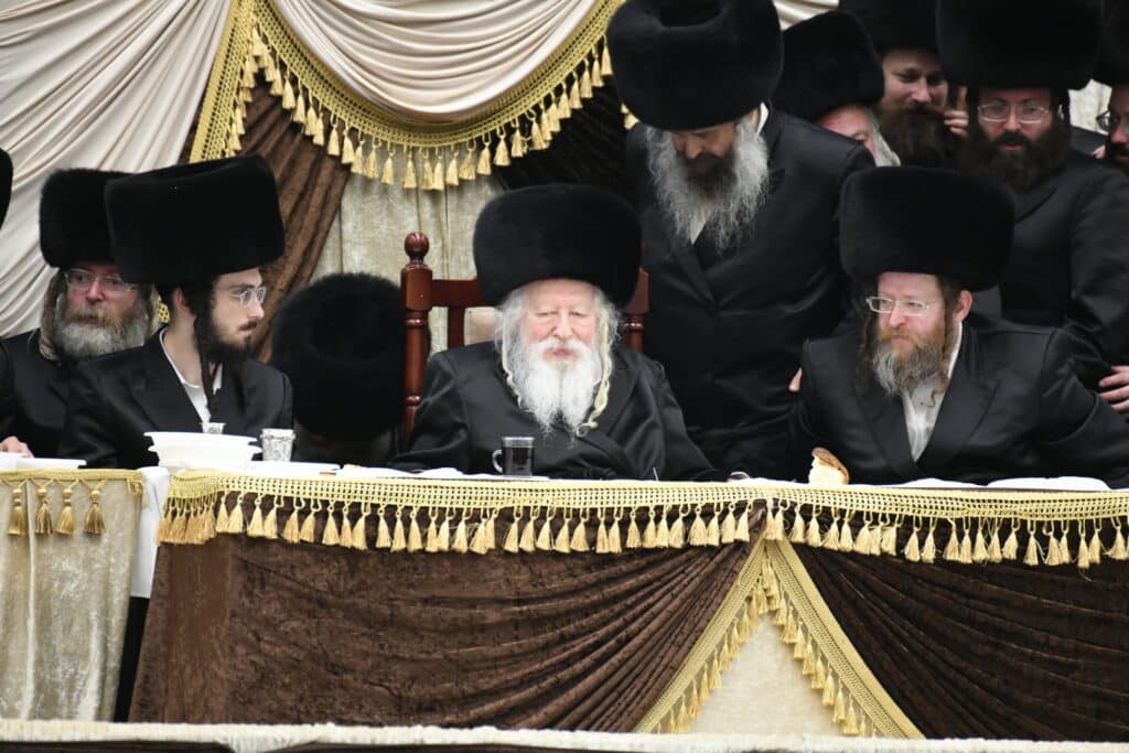 ראשי הישיבות התייצבו בחתונת גור - אחדות של תורה