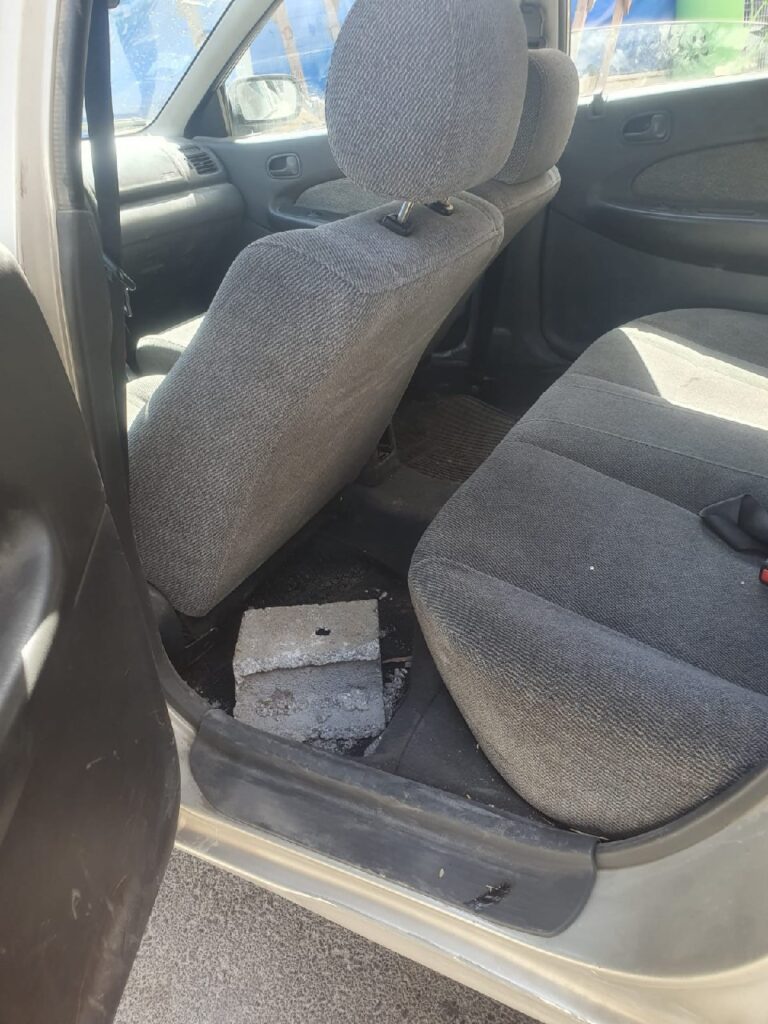 שני מחבלים נעצרו לאחר שהשליכו אבנים לעבר כלי רכב