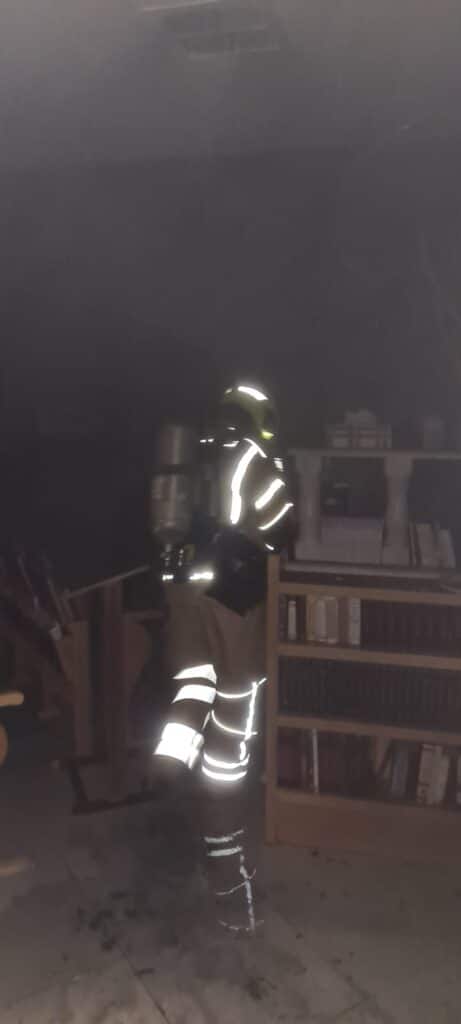 "עשן שחור בוקע": בית הכנסת ב'נוף הגליל' עלה באש