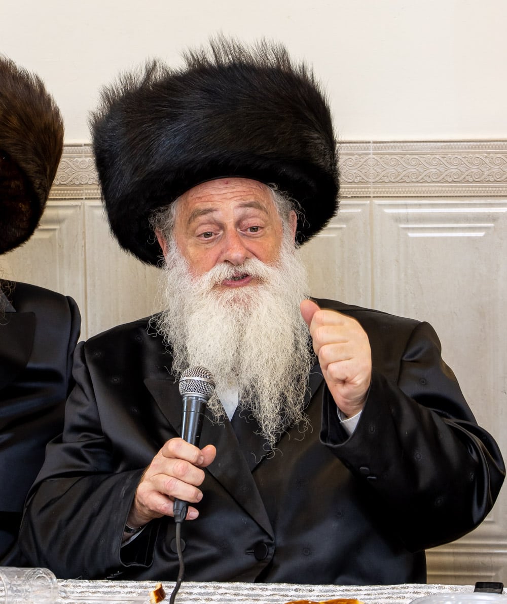 אדמו"רים ורבנים בבר מצווה לנכד הגר"ש זולדן שליט"א מו"ץ דסערט ויז'ניץ