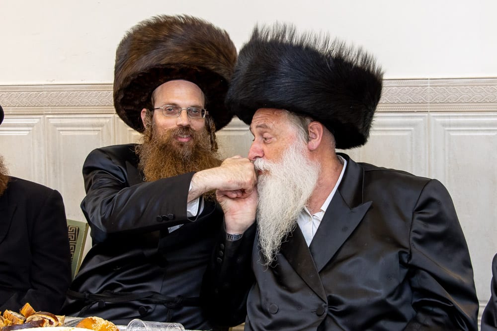 אדמו"רים ורבנים בבר מצווה לנכד הגר"ש זולדן שליט"א מו"ץ דסערט ויז'ניץ