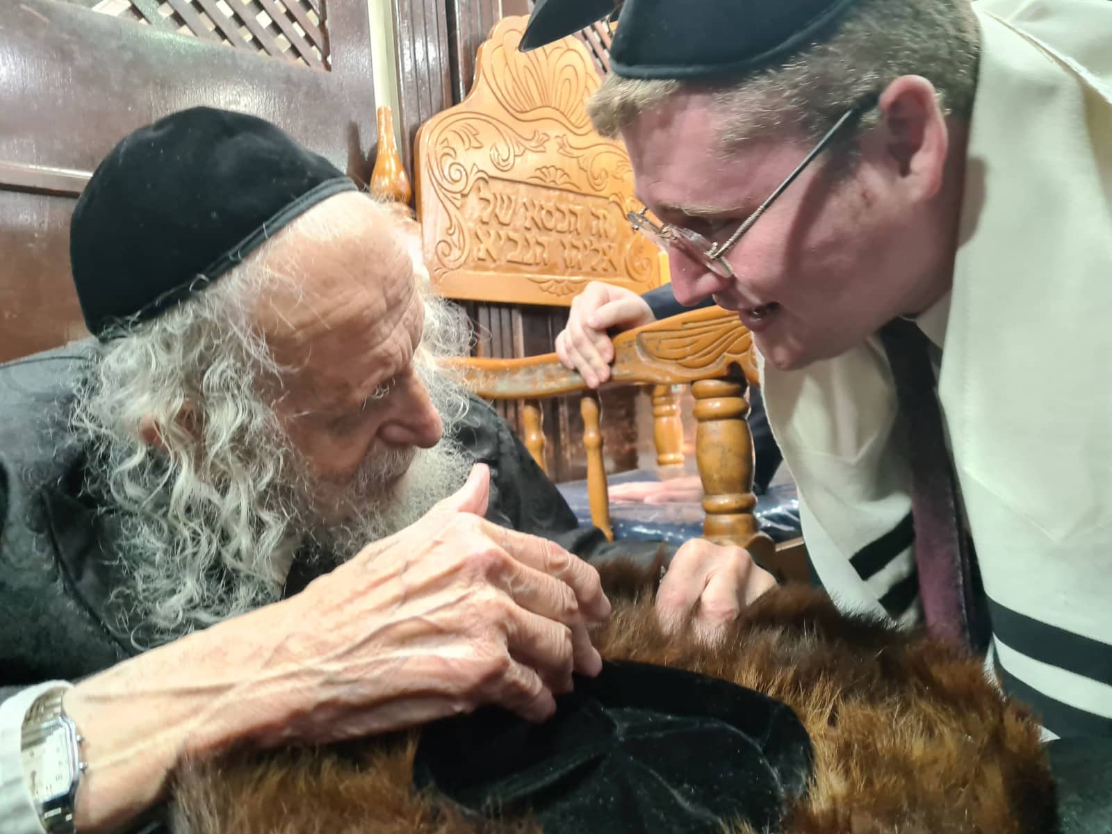 ברית לנכד הגאון ר' אברהם ארלנגר שליט"א